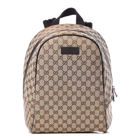 brown gucci backpack